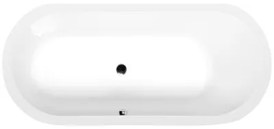 Produktbild von Einbau-Badewanne oval 165 x 75 x 64  cm, ASTRA Acryl 255 L