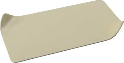 Produktbild von Metallteller für Ovalkerzen Schlamm 180 x Ø 100mm