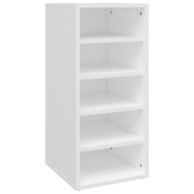 Produktbild von vidaXL Schuhschrank Weiß 31,5x35x70 cm Holzwerkstoff
