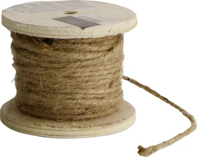 Produktbild von Dekoration aus Naturfarbenem Seil, 50 Gramm