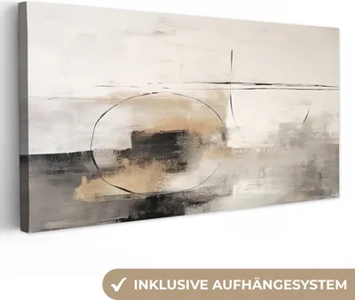 Zdjęcie produktu dla MuchoWow® - Obraz na płótnie - Sztuka - Abstrakcja - Szary - Industrialny, Fototapeta na ścianę, Dekoracja ścienna do salonu, 40x20cm