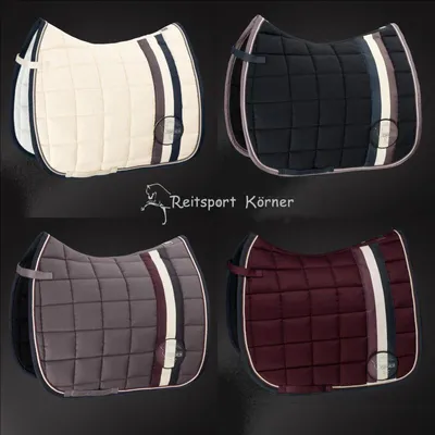 Produktbild von Eskadron Schabracke Platinum " Baumwolle BIG SQUARE " Form - Pony-Dressur Farbe - darknavy
