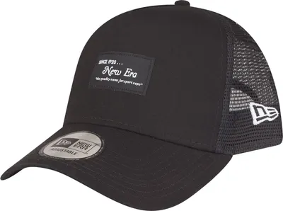 Obrázek produktu pro New Era Nastavitelná kšiltovka A-Frame Trucker Cap - BRAND PATCH schwarz