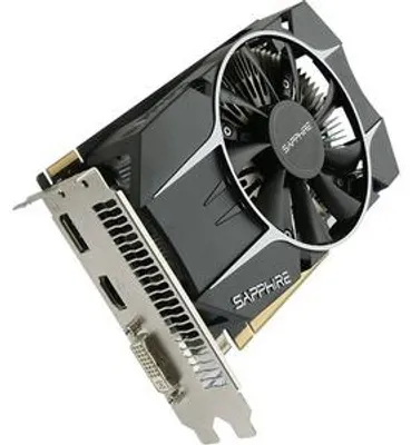 Produktbild von Sapphire 11222-07-20G, Radeon R7 260X, 1 GB, GDDR5, 128 Bit, 2560 x 1600 Pixel, PCI Express 2.0