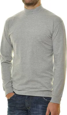 Produktbild von Ragman Stehkragen-Shirt langarm