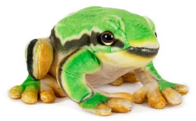 Image de Grenouille en peluche 14 x 9 cm 0 mois et plus