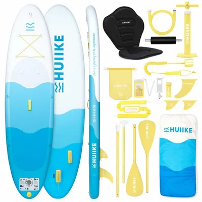 Immagine prodotto di Tavola Sup Gonfiabile Adulti 10’ Convertibile in Kayak. Stand Up Paddle, 130 kg