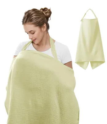 Image de Solidchoice - Couverture d'allaitement avec bretelles réglables