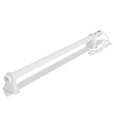 Image de TolleTour Chauffage de serre 135W Chauffage électrique à barres blanc pour serres Installation flexible