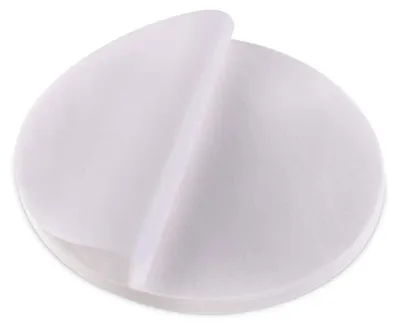Produktbild von 500 Antihaftpapier Zuschnitte für Burgerpressen, Ø 12 cm - Antihaft-Papier, Wachsscheiben, Wachspapier, Backpapier für Hamburger-Presse, Trennpapier für Hamburgerscheiben, Frikadellen