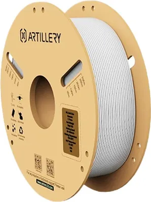 Produktbild von Artillery PLA 3D Drucker Filament 1,75mm 1KG Schwarz Hohe Präzision Umweltfreundlich Blasenfrei Stabil Für Modellbau & Mechanische Teile, Weiß