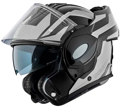 Zdjęcie produktu dla Kask Bogotto FS-X600 Vyda flip-up, czarny/szary, 2XL