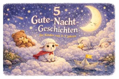 Produktbild von 5 Gute-Nacht-Geschichten