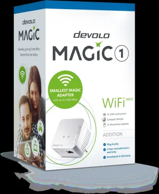 Immagine prodotto di devolo Magic 1 WiFi mini Einzeladapt. (weiss)