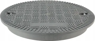 Produktbild von Schachtabdeckung, Kanaldeckel, Schachtdeckel, DN315 BabylonPlast™ A15 Grau