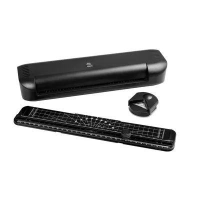 Immagine prodotto di Plastificatrice Monolith S-MOL141 DIN A4 - 300 mm/min - tempo di riscaldamento 3 min - fino a 100 micron - nero