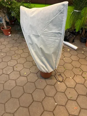 Produktbild von Palmenheld Pflanzenschutzhaube S 100x80 cm 70g/m² Isoliervlies Reißverschluss Winterschutz Palme Olive Oleander