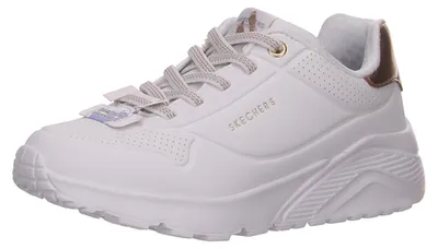 Produktbild von Skechers Slipper bequem in weiss/weiss kombi, Gr. 40