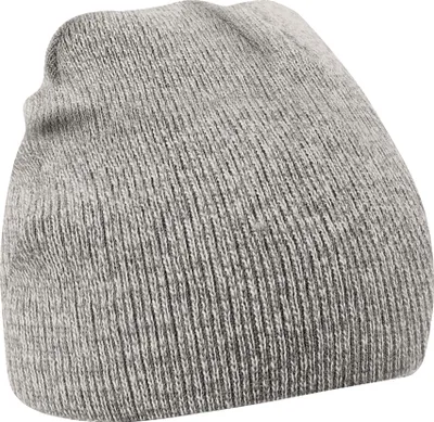 Produktbild von Beechfield Uni Basic Strick Wintermütze RW209 (Einheitsgröße) (Hellgrau)