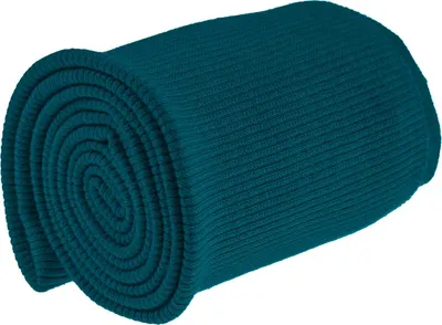 Produktbild von 15x70cm Bündchen Strickbündchen Bündchenstoff 6% Elasthan Bündchenstoff gerippt, Farbe:indigoblau