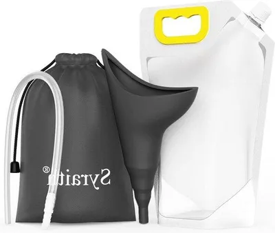 Produktbild von Famanu Urinella für Frauen - tragbare Urinflasche mit 1500 ml Sammelbehälter