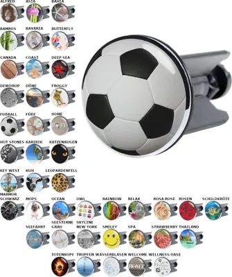 Produktbild von SANILO® Waschbeckenstöpsel, Fußball