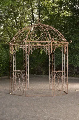 Produktbild von Pavillon Leila antik braun, Ø 285 cm, H 313 cm, Durchgang 95x189 cm