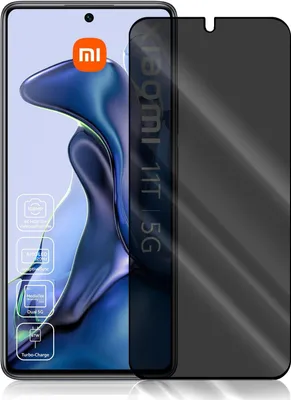 Produktbild von Anti Spy Panzer Folie für Xiaomi 11T 5G / 11T Pro 5G Privacy Displayschutzfolie Sichtschutz Glasfolie Schutzglas