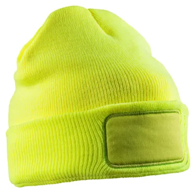 Image de Result Genuine Recycled - Casquette « Printers » FK2080 (taille unique) (jaune fluo)
