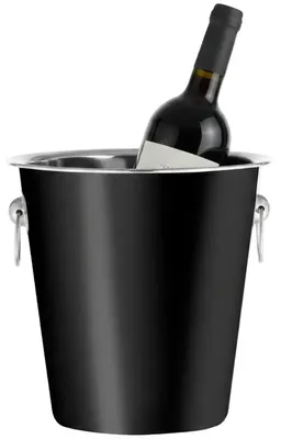 Produktbild von Cookinglife Weinkühler Schwarz - ø 22 cm