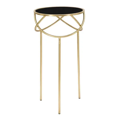 Produktbild von Mauro Ferretti Stolik Ring, Durchmesser 40x80 cm, Schwarzgold