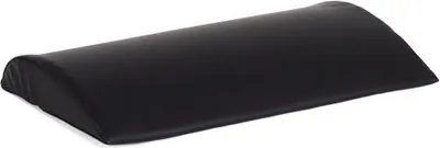 Produktbild von Habys Lenden-Halbrolle, Lagerungsrolle, Nackenkissen, Nackenrolle, Lagerungskissen für Massage und Therapie, Kniehalbrolle, 40x25x5cm Schwarz