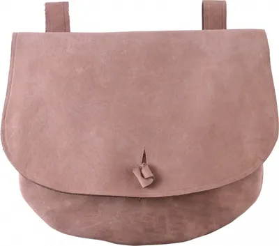 Produktbild von Gürteltasche aus Leder, halbrund