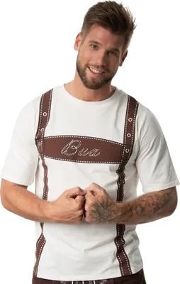 Produktbild von T-Shirt Lederhose - L