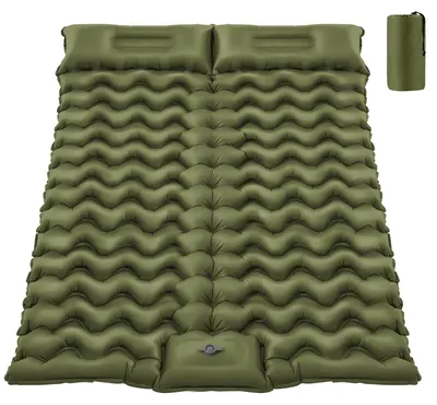 Obrázok produktu pre Dvojité nafukovacia matrace 196 x 130 cm, vhodná na kempovanie