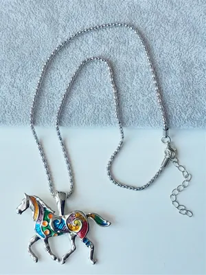 Immagine prodotto di COLLANA A CATENA GRANDE CAVALLO 50 cm