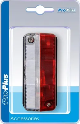 Immagine prodotto di Lampada traccialinee rossa/bianca 92x42mm in blister