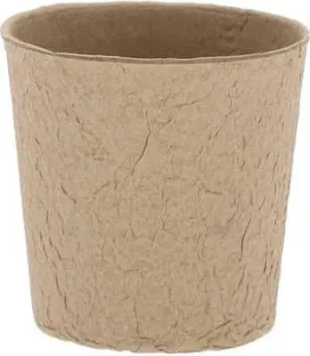 Produktbild von Set mit 12 8 cm großen Pflanztöpfen aus Recyclingpapier