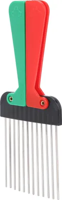 Immagine prodotto di Pettine, pettine per capelli, pettine per capelli in metallo, pettine per capelli districati, pettine per capelli ricci, strumento di styling dei capelli