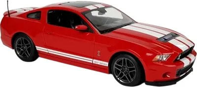 Produktbild von Rastar 6013 Ferngesteuertes Auto Ford Shelby im Maßstab 1:14, rot