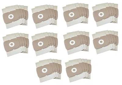 Produktbild von vhbw 50x Staubbeutel Ersatz für Lux 111000150 für Staubsauger - 25,5cm x 17,9cm Sandfarben