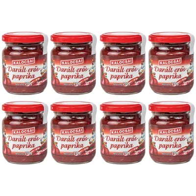 Produktbild von Kalocsai Daralt Erös Paprika 8er Vorteilspack (8x210g) – Original Ungarische