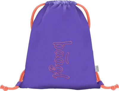 Immagine prodotto di Borsa sportiva Baagl per bambine e ragazze, ideale per la scuola, l'asilo o lo sport - colore arancione