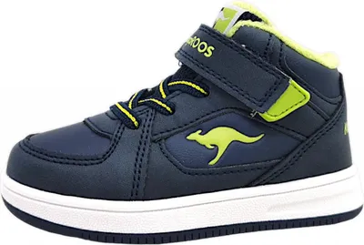 Image de KangaRoos K-CPI Kalino Mid, chaussures pour enfants, bottines de marche pour tout-petits, couleur bleue