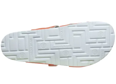 Produktbild von Dr. Brinkmann Damen Pantolette besonderes Riemendesign Schnallen, Größe:40 EU, Farbe:Orange