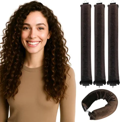 Produktbild von Ara 3er Set Heatless Curls Lockenwickler Samtige Locken ohne Hitze