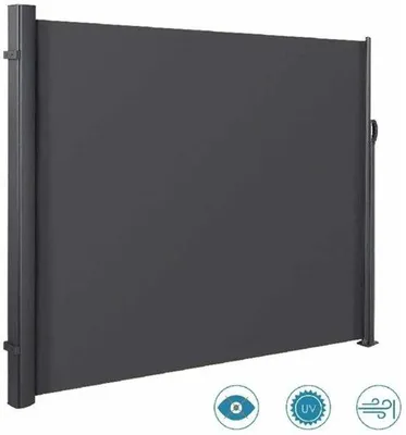 Imagen del producto de Toldo exterior - 6.0 x 1.8 metros - Parasol y protección contra el viento - Ideal para terrazas y piscinas - Color