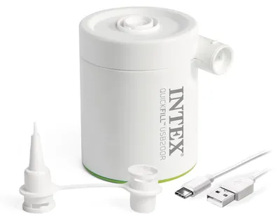 Zdjęcie produktu dla Intex 66637, Przedmioty dmuchane, 200 l/min, Biały, Plastik, Chiny, Bateria