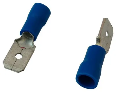 Image de Pointe Isolée Enfichable 1,5-2,5Mm 0,8-6,35 10 Pcs