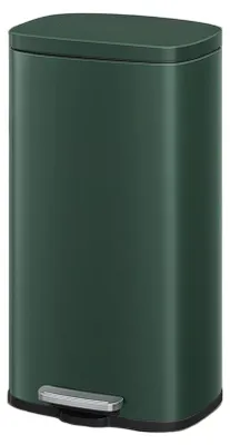 Immagine prodotto di Contenitori in acciaio verde con coperchio – 34,8 x 29,7 x 63,3 cm